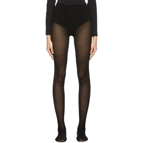 strumpfhose gucci|gucci black distressed tights.